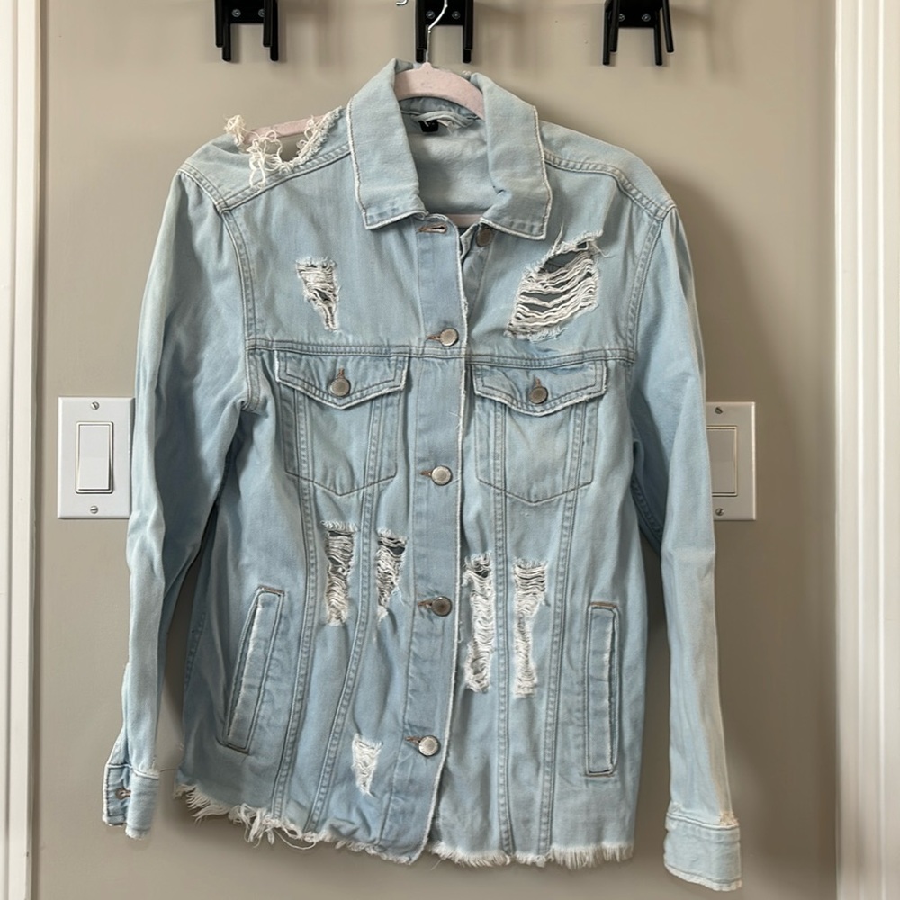 Light Blue Wash Denim Jacket